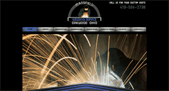 Desktop Screenshot of mansfieldwelding.com
